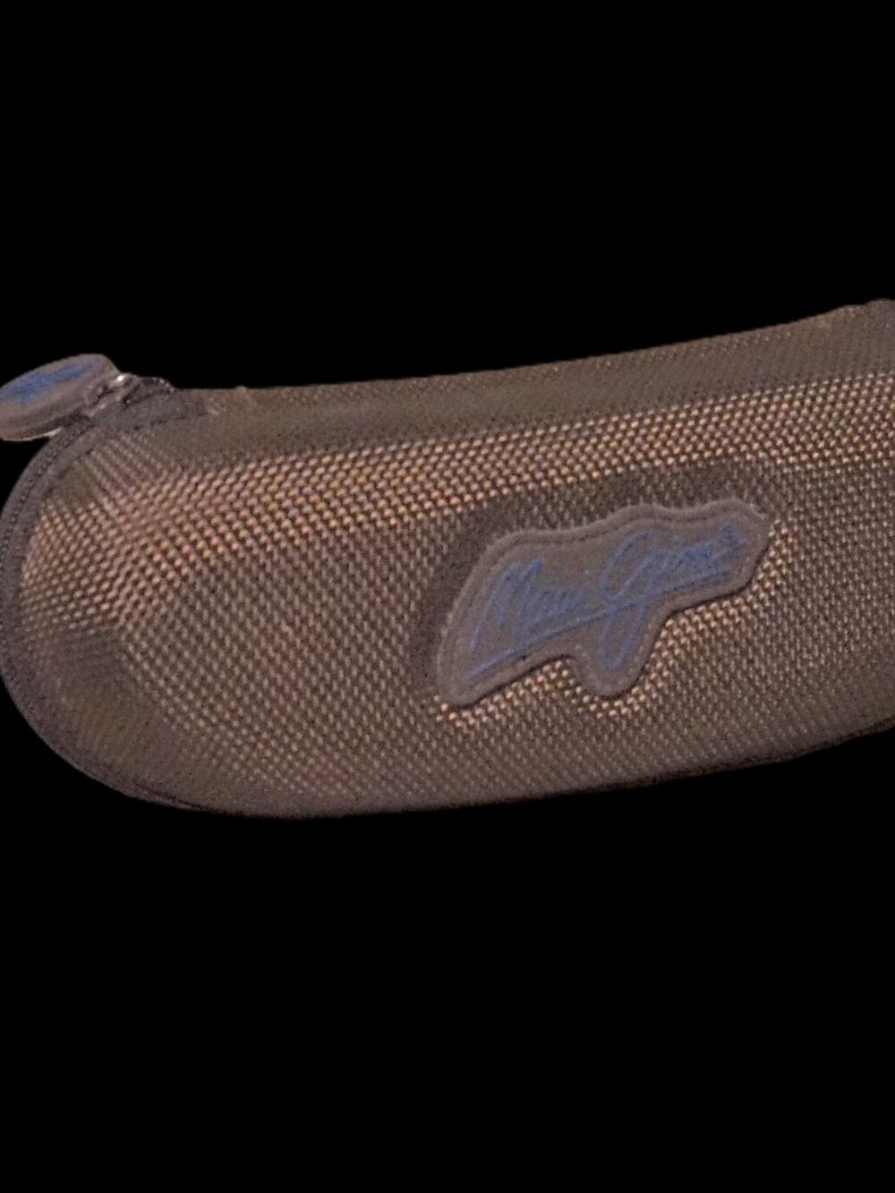 Maui Jim Hard Shell Zip Brown Glasses Carrying Case